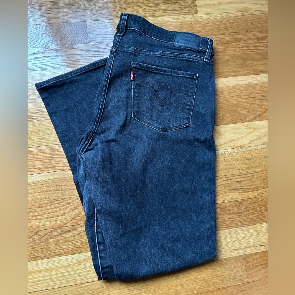 PRICE IS NEGOTIABLE🖤 LEVI’S black jeans  👖